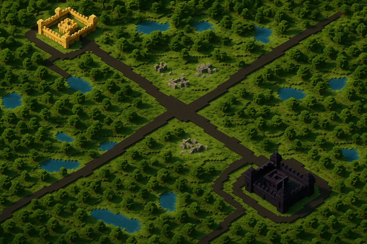 Overworld map